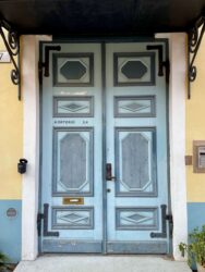 Estonia, Tallinn - Old Town doors