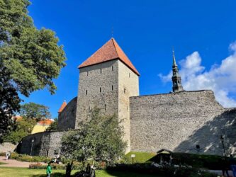 Estonia, Tallinn - Tallinn's city wall