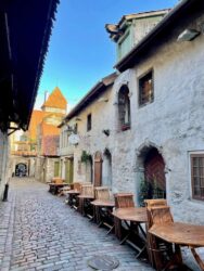 Estonia, Tallinn - St Catherine's Passage