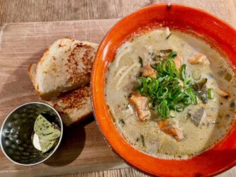 Estonia, Tallinn - Lohikeitto (Finnish Salmon Soup)