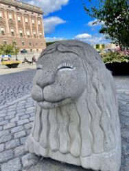 Sweden, Stockholm - Stockholm's stone lions