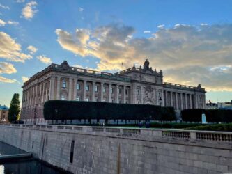 Sweden, Stockholm - Parliament building