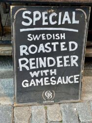 Sweden, Stockholm - Old Town (Gamla Stan) restaurant