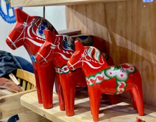 Sweden, Stockholm - Dala Wooden Horse