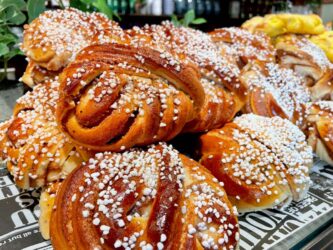 Sweden, Stockholm - Cinnamon bun