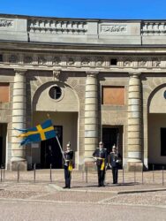 Sweden, Stockholm - The Royal Guards Ceremony at the Royal Palace of Stockholm