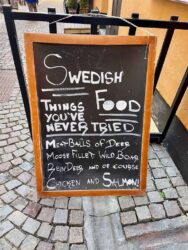 Sweden, Stockholm - Old Town (Gamla Stan) restaurants