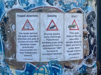 Palestine, Bethlehem - The Wall