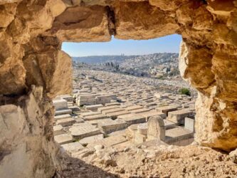 Israel, Jerusalem - The Jewish Cemetery on the Mount of Olives