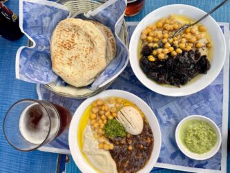 Israel, Tel Aviv - Hummus dinner
