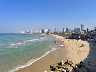 Israel, Tel Aviv - The beach
