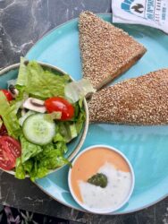 Israel, Tel Aviv - Lunch sandwich