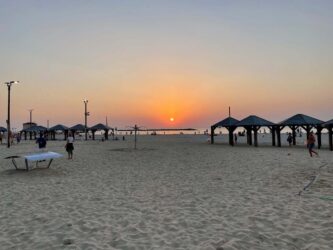 Israel, Tel Aviv - The beach