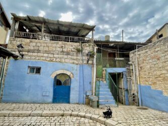 Israel, Tzfat - The blue city of Kabbalah
