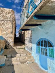 Israel, Tzfat - The blue city of Kabbalah