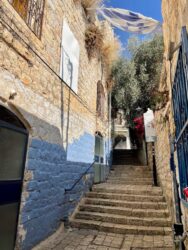 Israel, Tzfat - The blue city of Kabbalah