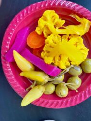Israel, Akko - Israeli pickled vegetables (hamutzim)