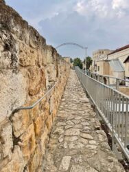 Israel, Jerusalem - The Ramparts Walk in the Old City of Jerusalem