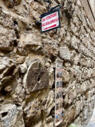 Israel, Jerusalem - Via Dolorosa, Station VIII