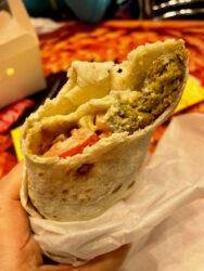 Israel, Jerusalem - Kebab wrap