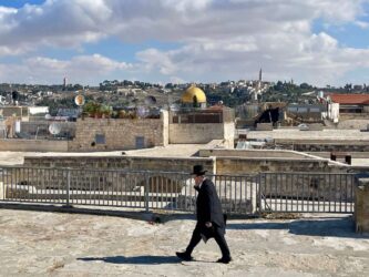 Israel, Jerusalem - Panorama of the Old City