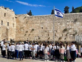 Israel, Jerusalem - The Western Wall, also known as the “Wailing Wall”