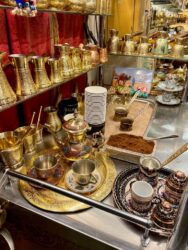 Israel, Jerusalem - Coffee station