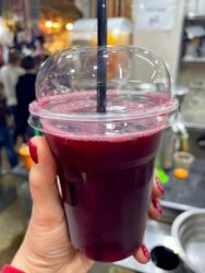 Israel, Jerusalem - Pomegranate juice