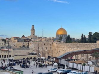 Israel, Jerusalem - The Western Wall, also known as the “Wailing Wall”