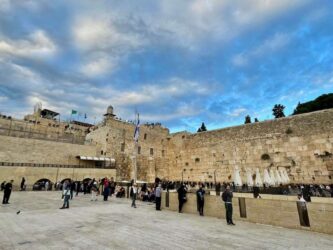 Israel, Jerusalem - The Western Wall, also known as the “Wailing Wall”