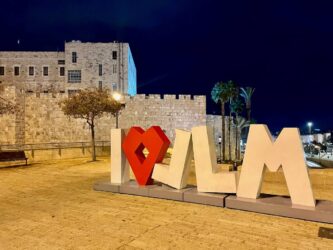 Israel, Jerusalem - Old city walls