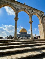 Israel, Jerusalem - The Dome of the Rock, an Islamic shrine located on the Temple Mount in the Old City of Jerusalem
