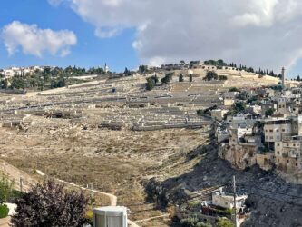 Israel, Jerusalem - The Jewish Cemetery on the Mount of Olives