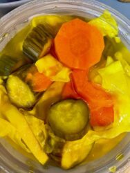 Israel, Akko - Israeli pickled vegetables (hamutzim)