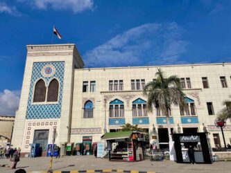 Egypt, Cairo - Train station