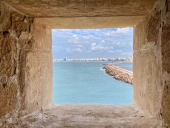 Egypt, Alexandria - Fort Qaitbey, once the site of the mighty Pharos Lighthouse