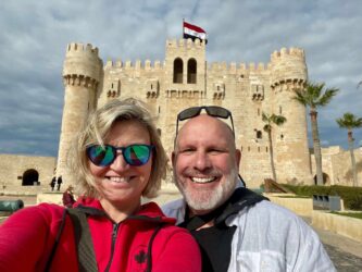 Egypt, Alexandria - Fort Qaitbey, once the site of the mighty Pharos Lighthouse