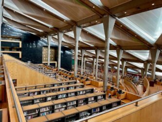Egypt, Alexandria - The Bibliotheca Alexandrina