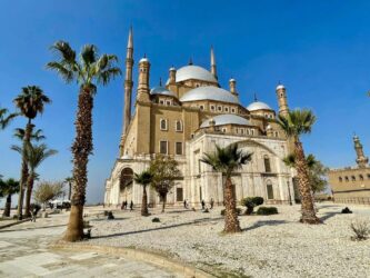 Egypt, Cairo - The Great Mosque of Muhammad Ali Pasha or Alabaster Mosque