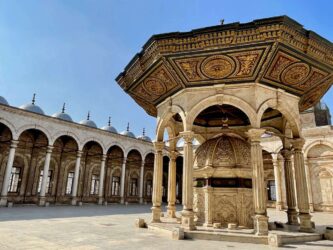 Egypt, Cairo - The Great Mosque of Muhammad Ali Pasha or Alabaster Mosque