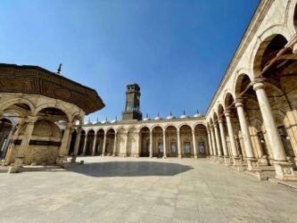 Egypt, Cairo - The Great Mosque of Muhammad Ali Pasha or Alabaster Mosque