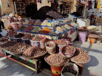 Egypt, Aswan - Aswan Souk, known as Sharia as-Souq