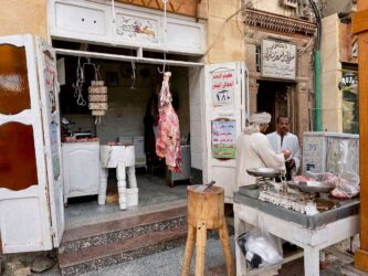 Egypt, Aswan - Aswan Souk, known as Sharia as-Souq