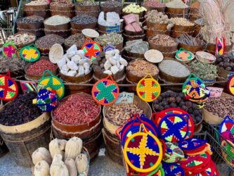 Egypt, Aswan - Aswan Souk, known as Sharia as-Souq