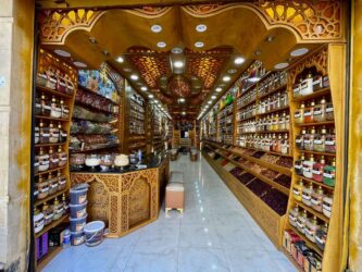 Egypt, Aswan - Aswan Souk, known as Sharia as-Souq
