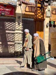 Egypt, Aswan - Locals at Aswan Souk