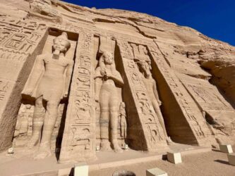 Egypt, Abu Simbel - The Abu Simbel temples in Upper Egypt