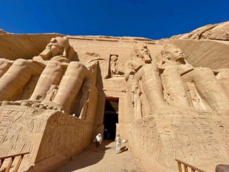 Egypt, Abu Simbel - The Abu Simbel temples in Upper Egypt