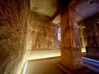 Egypt, Abu Simbel - The Abu Simbel temples in Upper Egypt