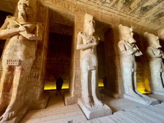 Egypt, Abu Simbel - The Abu Simbel temples in Upper Egypt